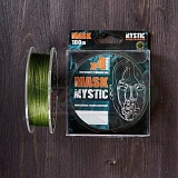 Леска плетеная Akkoi Mask Mask Mystic X4-100 (deep green) 0,12 mm