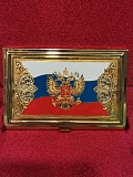Визитница карманная (позолота-эмаль) РФ Златоуст