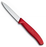Нож Victorinox для овощей 8см красный остр.кончик 6.7601