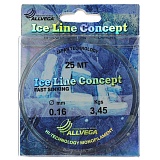 Леска Allvega Ice Line Concept 25м 0.25 7,95кг прозр. LILC2525